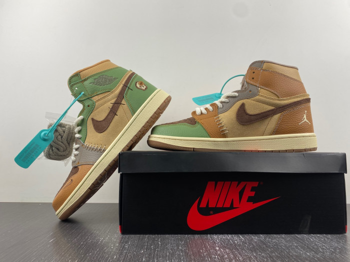 Zion Williamson x AJ 1 Retro High OG ”Voodoo“  DZ7292-100